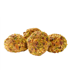 Biscotti di mandorla con granella di Pistacchio